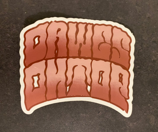 Dawgs on Top Sticker